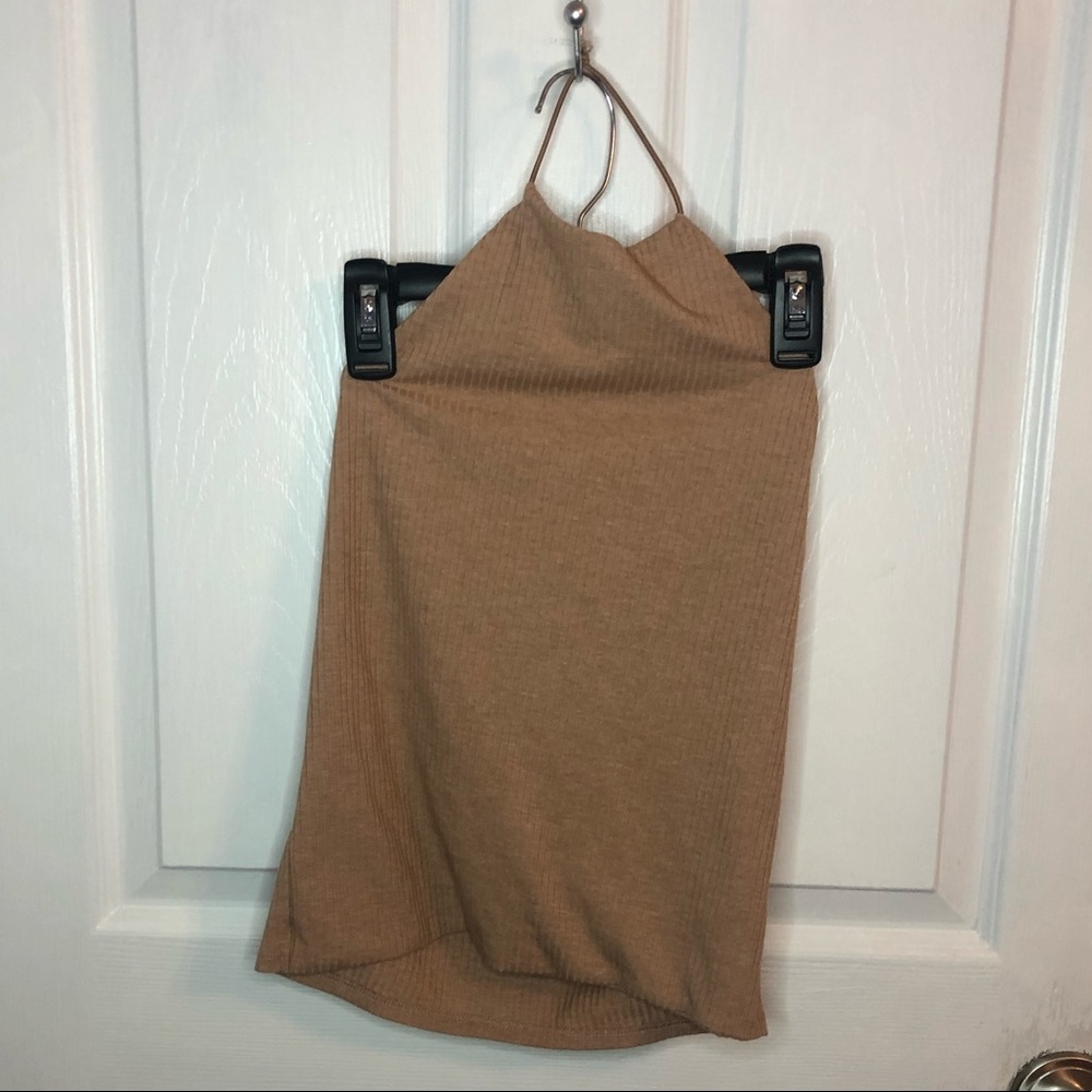 halter crop top